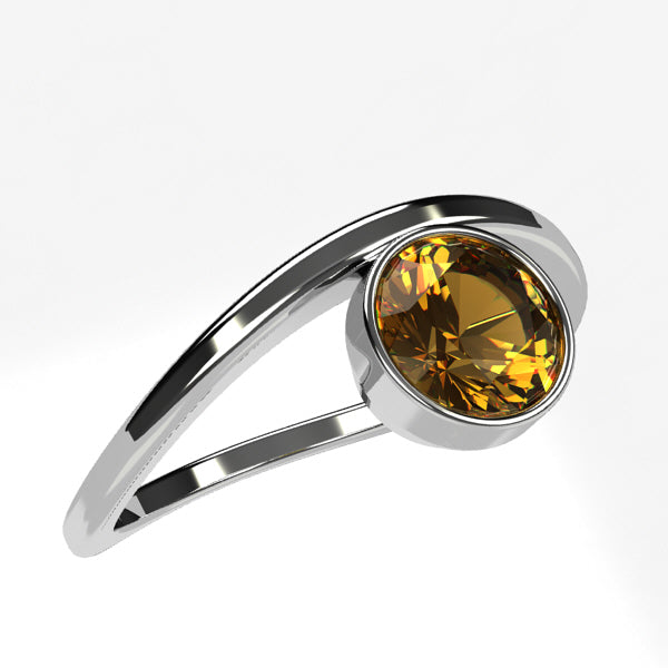 Bague avec Pierre Semi Precieuse