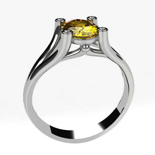 Or blanc 18 carats