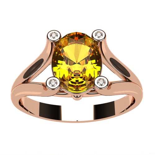 Or rose 18 carats