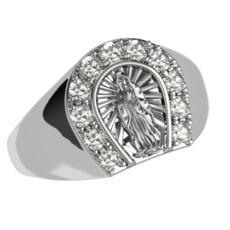 Or blanc 18 carats