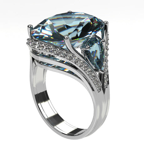 Or blanc 18 carats