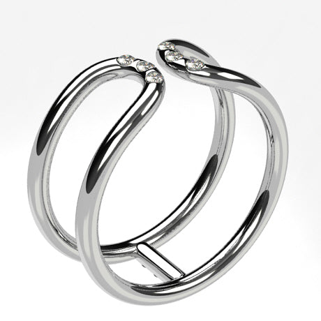 Or blanc 18 carats