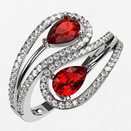 Or blanc 18 carats
