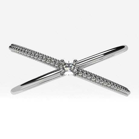 Or blanc 18 carats