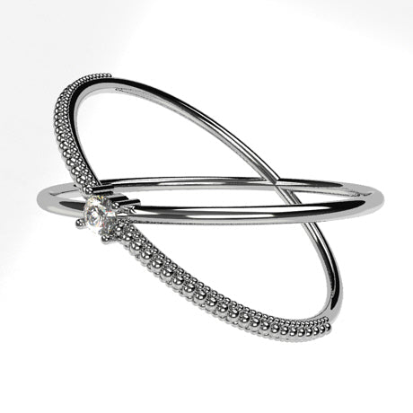 Or blanc 18 carats