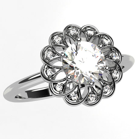 Or blanc 18 carats