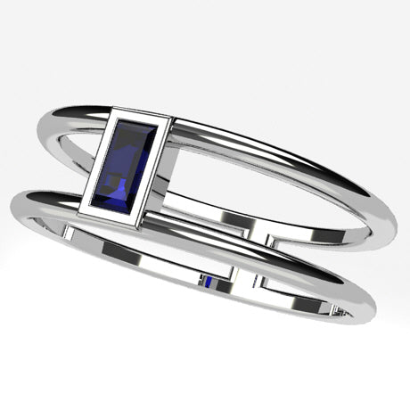Or blanc 18 carats