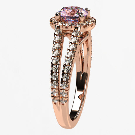 Or rose 18 carats