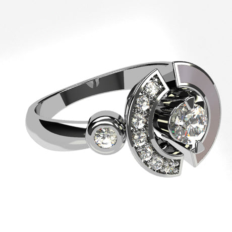Or blanc 18 carats