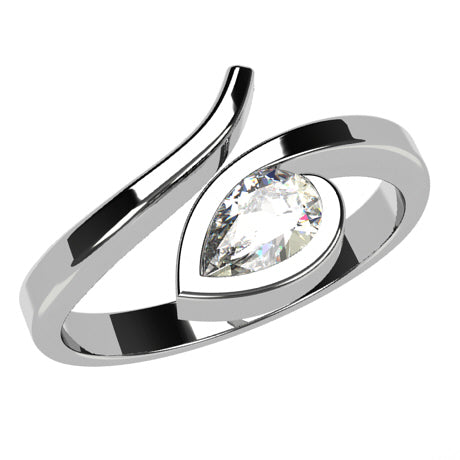 Or blanc 18 carats - Diamant