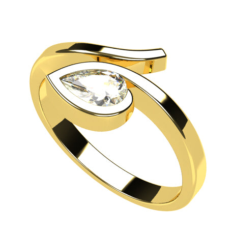 Or jaune 18 carats - Diamant