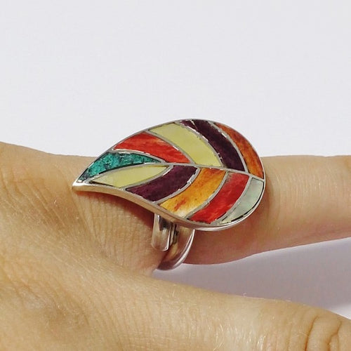 bague argent artisanale du pérou