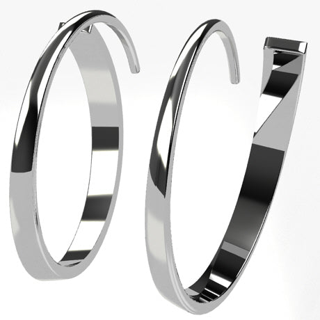 Or blanc 18 carats