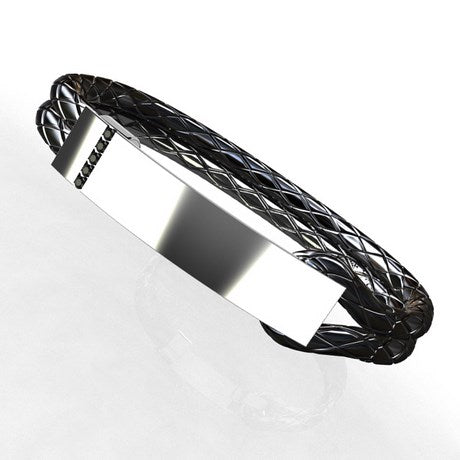 Or blanc 18 carats