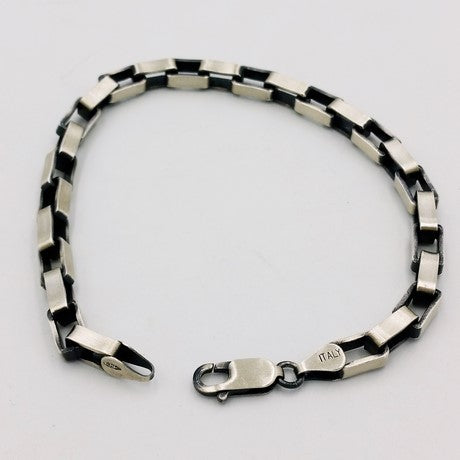 Bracelet Argent Moderne pour Homme