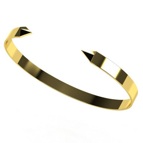 bijoux jonc homme or jaune