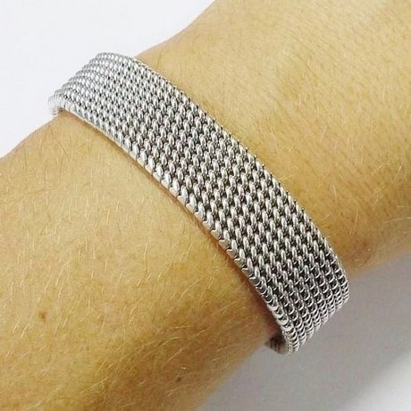 Bracelet maille milanaise