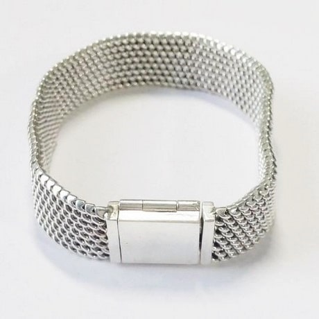 Bracelet maille milanaise