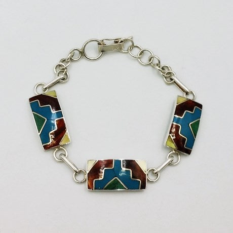 bracelet chakana argent