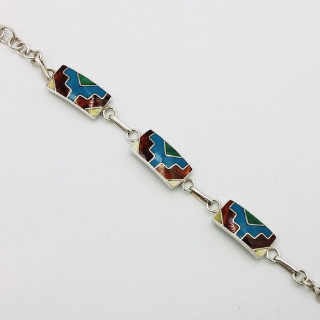 bracelet chakana argent
