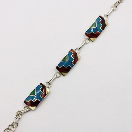 bracelet chakana argent