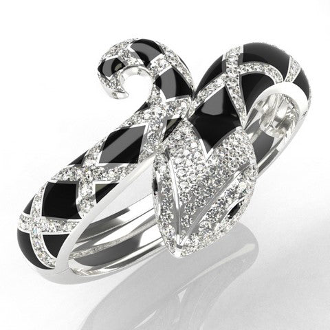 Bracelet Serpent en Argent pour Femme