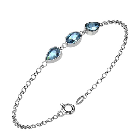 Bijoux topaze bleue best sale