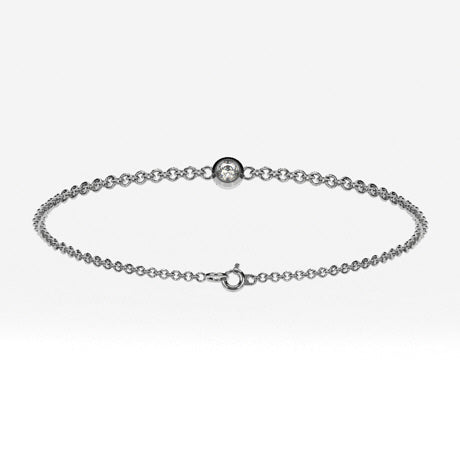 Or blanc 18 carats