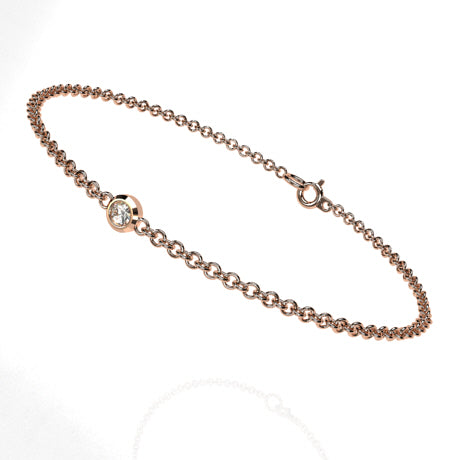 Or rose 18 carats