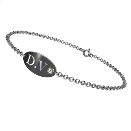 Or blanc 18 carats