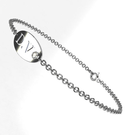 Or blanc 18 carats