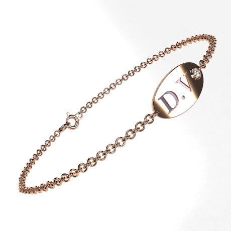 Or rose 18 carats