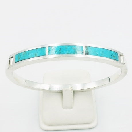 bracelet jonc turquoise