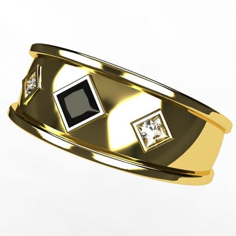 Anneau seigneur des anneaux or 18 carats outlet