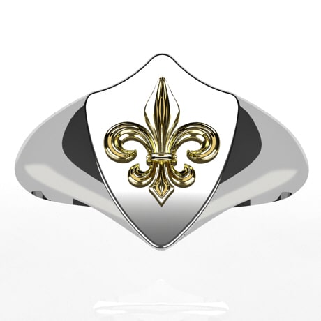 Argent 925 et Or jaune 18 carats