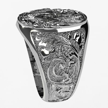 Chevaliere homme franc macon best sale