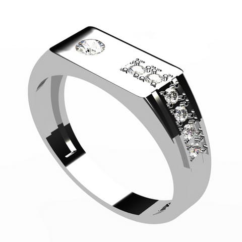 Chevalière de Luxe pour Homme