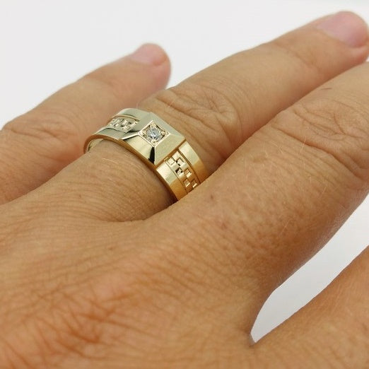 Solitaire homme diamant deals