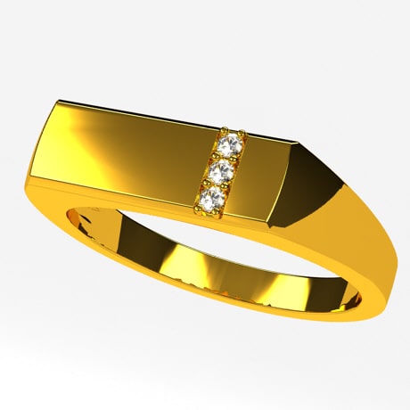 Chevaliere homme deals or 24 carats