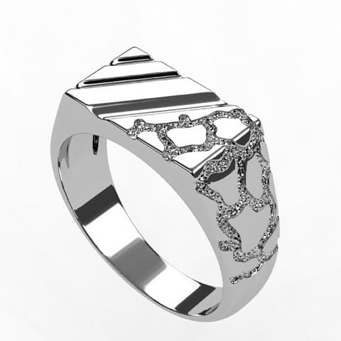 Chevalière Originale pour Homme