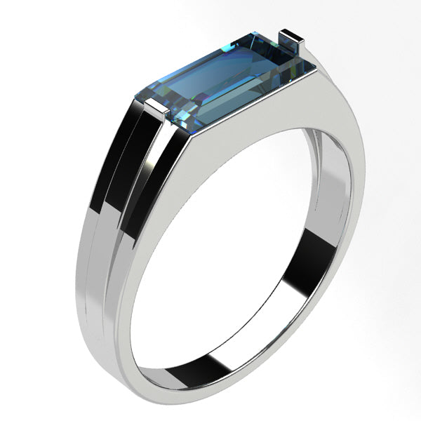 Bague pierre shop bleue topaze