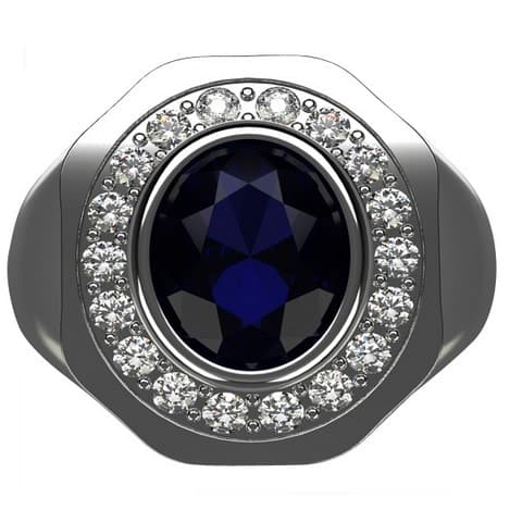 Or blanc 18 carats