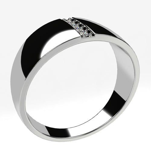 Or blanc 18 carats