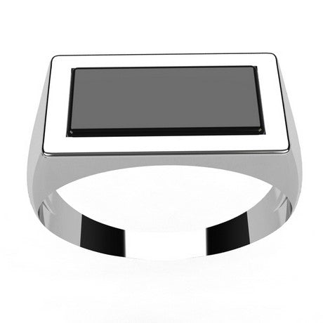 Or blanc 18 carats