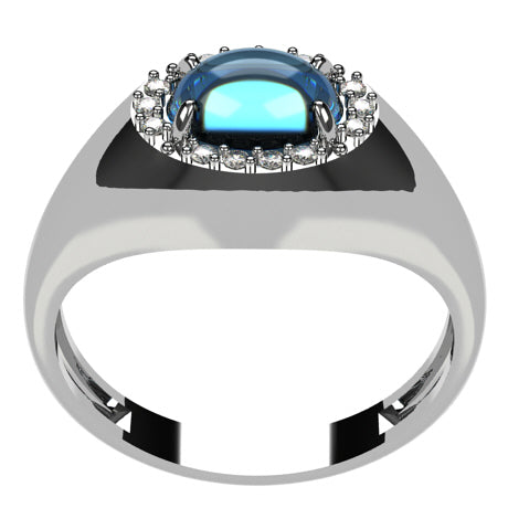 Or blanc 18 carats