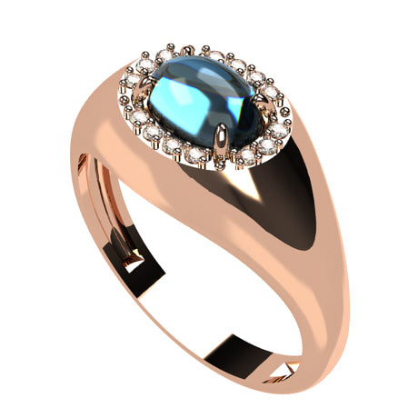 Or rose 18 carats