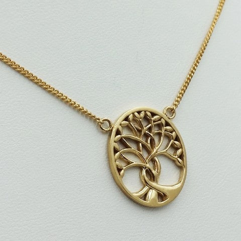 Collier Arbre de Vie en Or 18 Carats