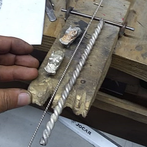 bracelet viking en argent