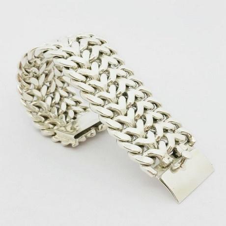 Gros bracelet argent christophe