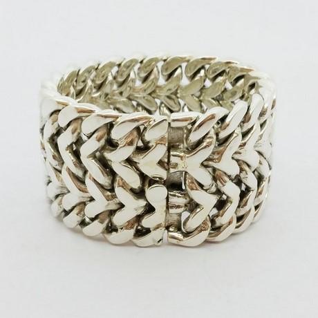 Gros bracelet argent christophe